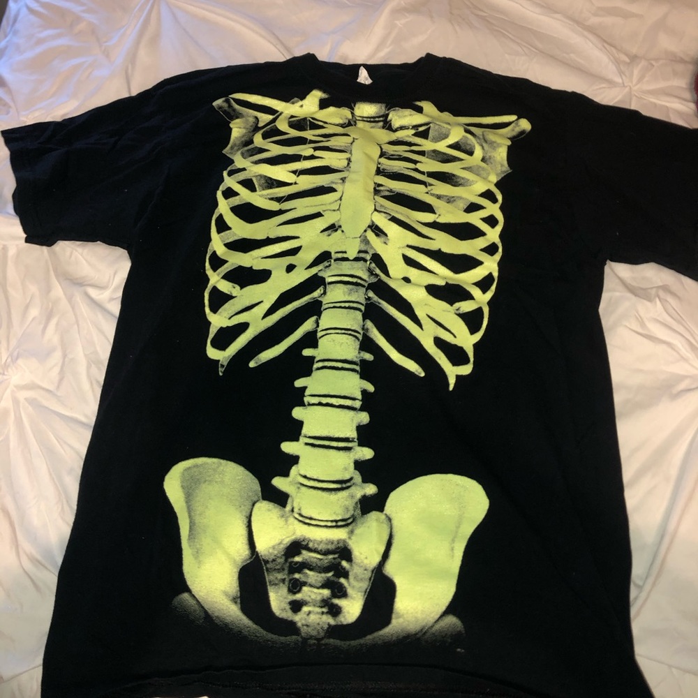 Skeleton glow in the dark size Med. UNISEX